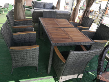 C159 - 6 Person Outdoor Dining Sets