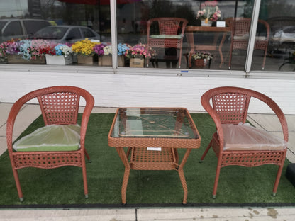 C41 - 2 Person Round/Square Outdoor Dining Set