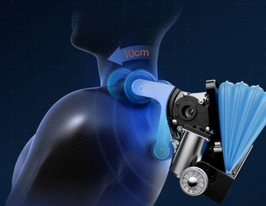 A128: Dual-Core 6D Pro Ergonomics Auto Zero Gravity Full Body Massage Chair Recliner