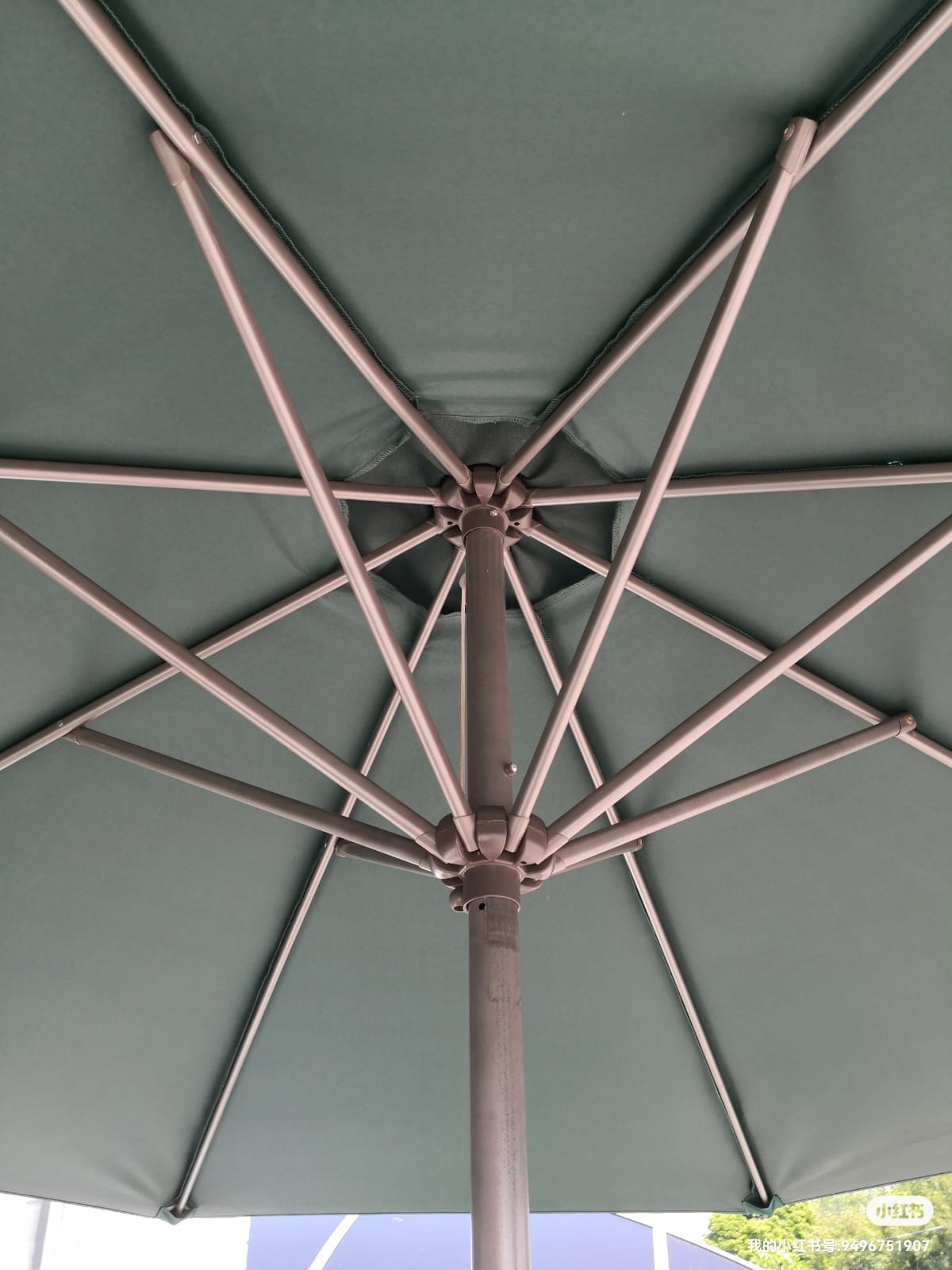 9ft Patio Umbrella & Base