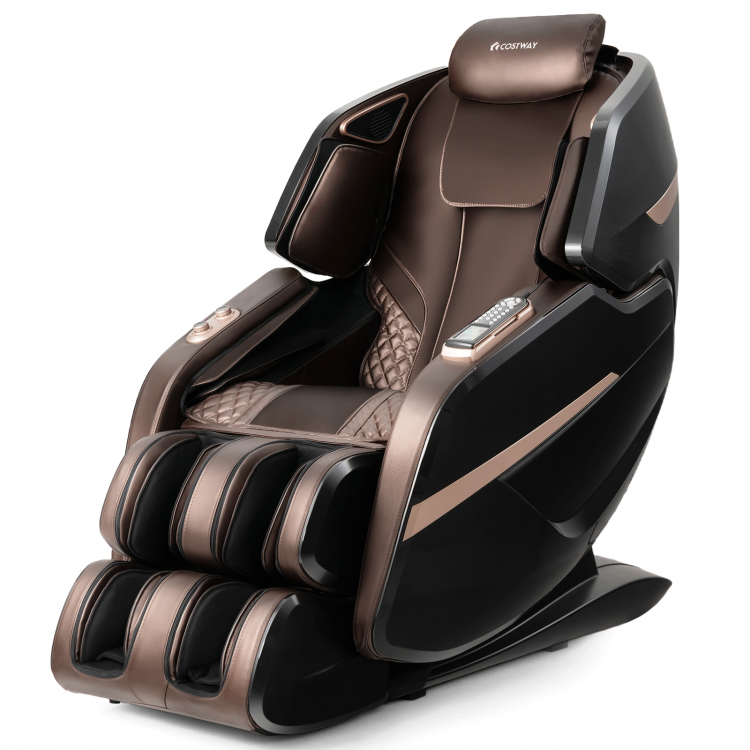 3D Double SL-Track Electric Full Body Zero Gravity Massage Chair with Heat Rolle